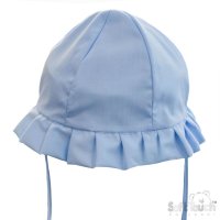 H20-B: Blue Cloche Hat (0-24 Months)